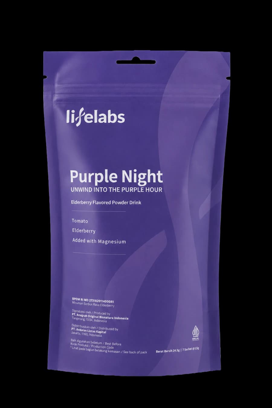 LIFELABS Purple Night 7-sachet pack