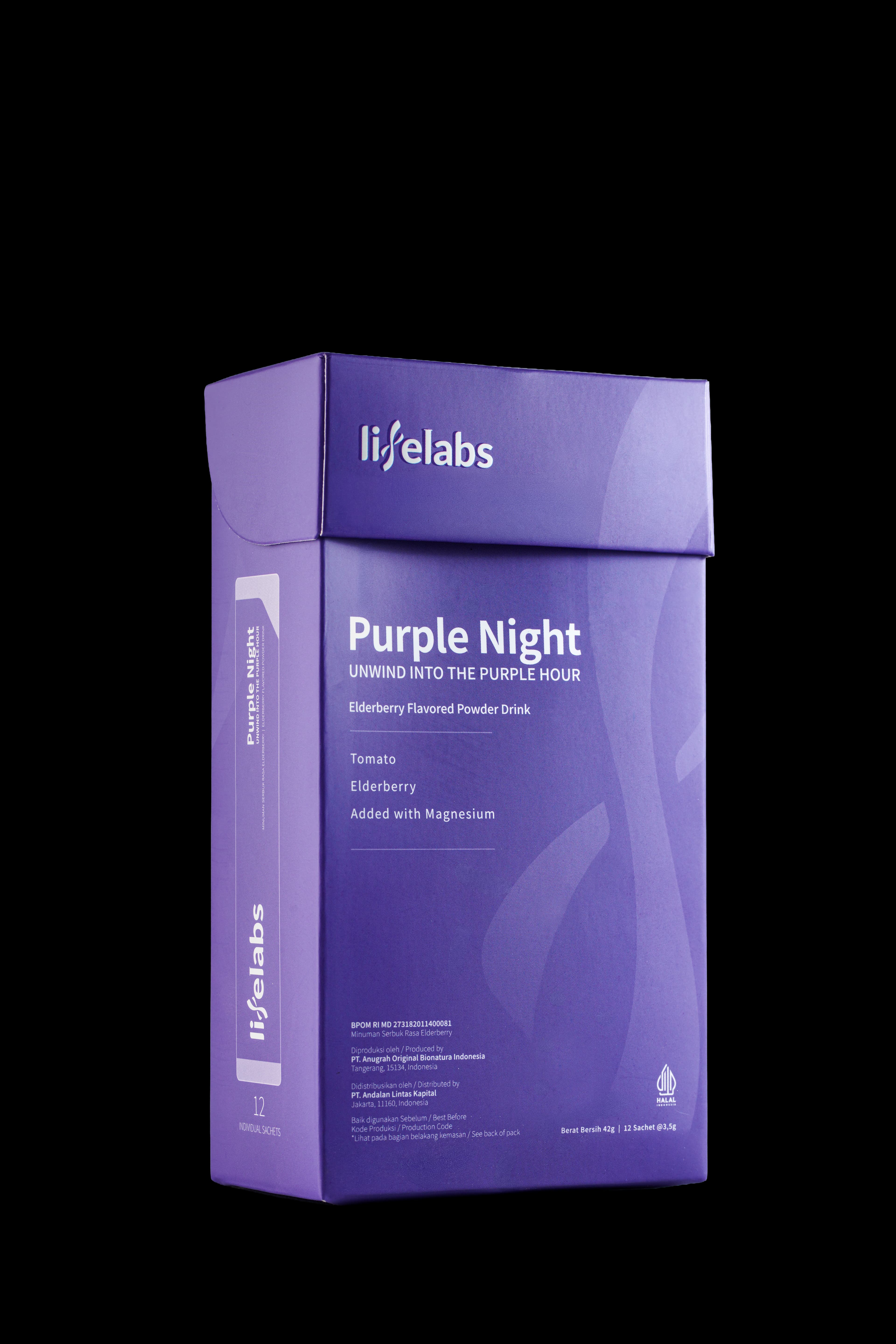 LIFELABS Purple Night promotional pack