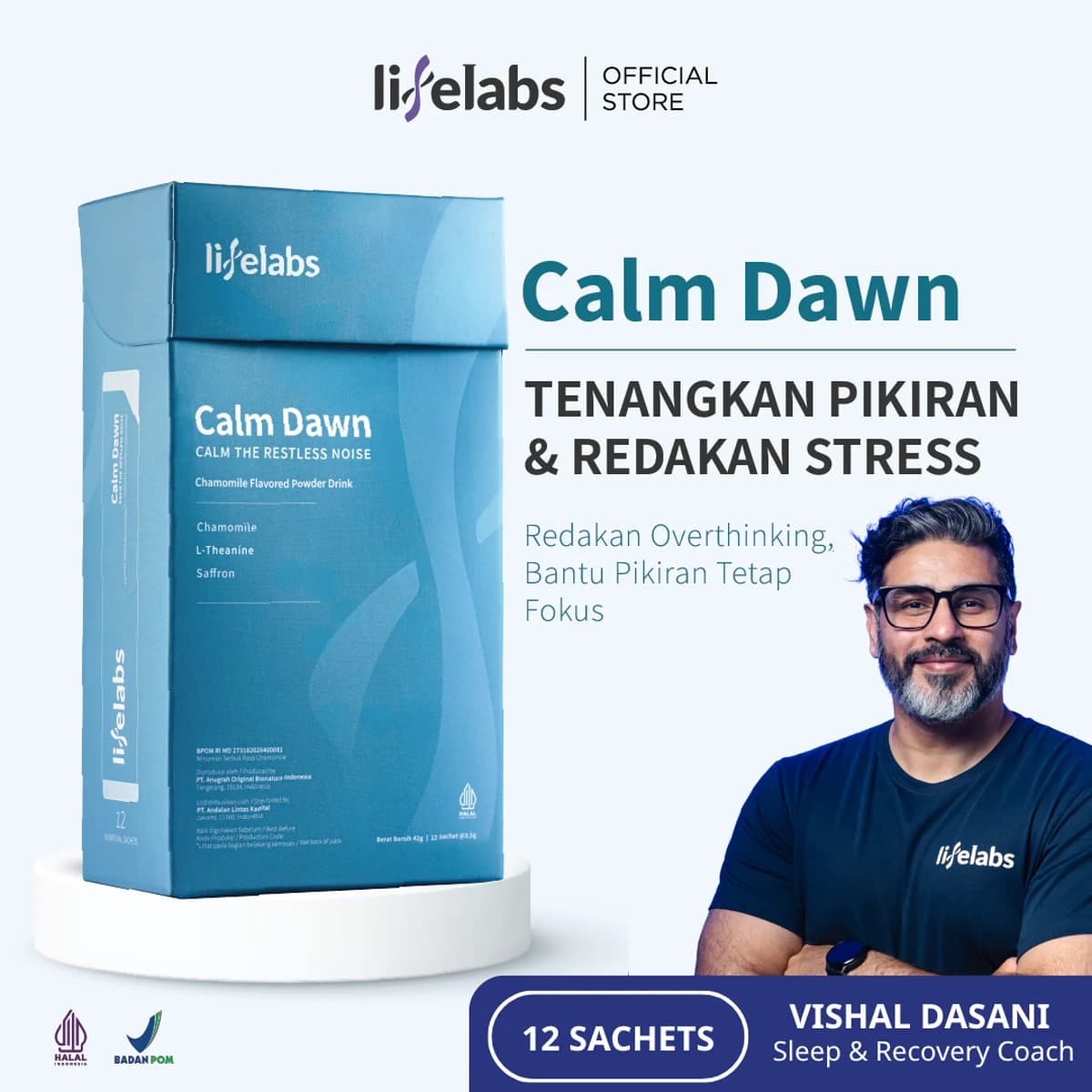 LIFELABS Calm Dawn Recovery Pack product cover